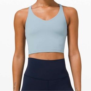 Lululemon rare chambray cropped align tank
